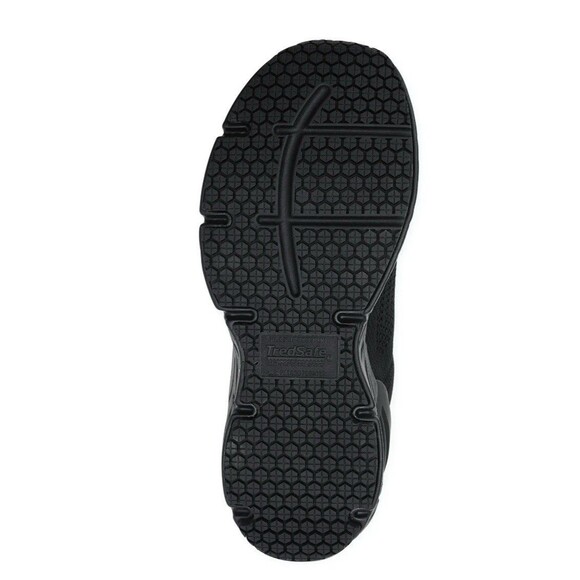 TREDSAFE - SIZE: 7 Women's Black Slip-Resistant Coil On Edge Sneakers - NEW! - Picture 2 of 7